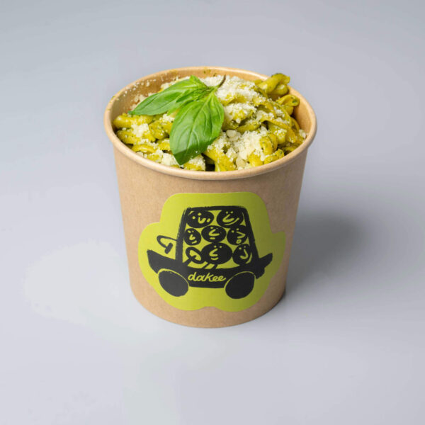 Ζυμαρικά με Σάλτσα Pesto με πράσινη σάλτσα βασιλικού & παρμεζάνα